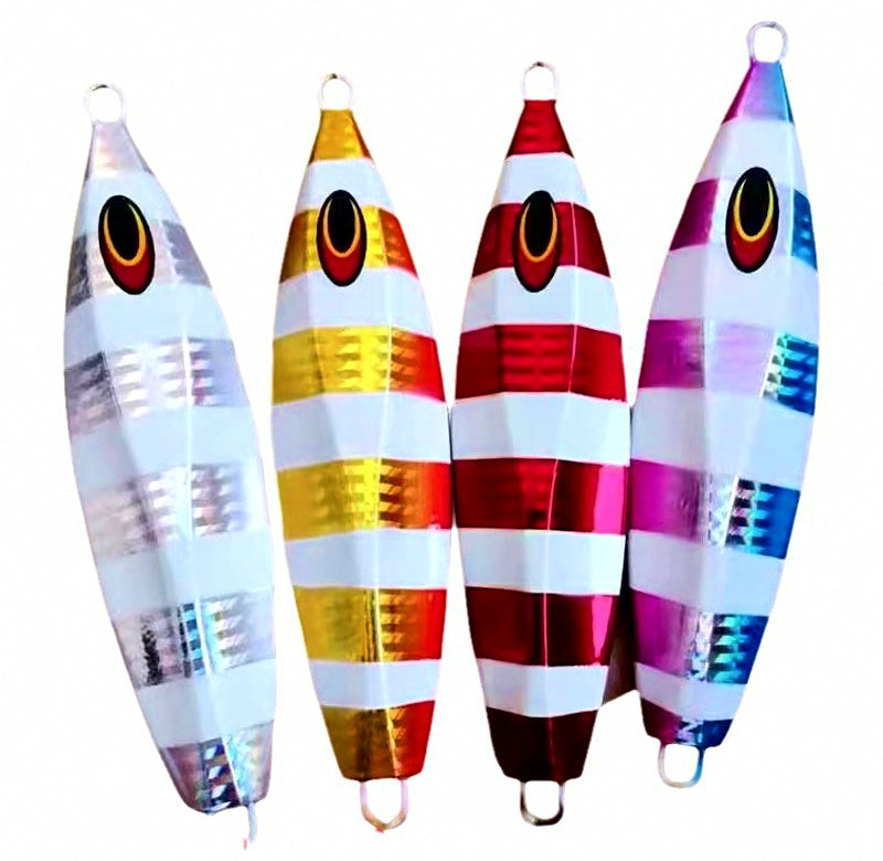 Glow Stripe Metal Jig, 100–300 g (3.5–10.6 oz) – product photo