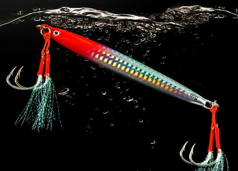 Saltwater Metal Jig, 40–100 g (1.4–3.5 oz), Glow & Laser – product photo