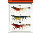 Weighted Soft Shrimp Lure with Hook, 8–21 g (0.28–0.74 oz) – product photo