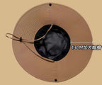 Wide Brim Nylon Bucket Sun Hat, UPF 50+, Foldable – product photo