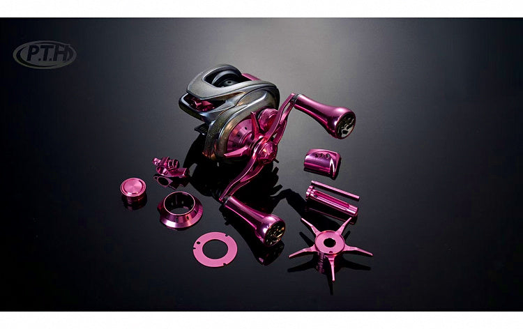 Baitcasting Reel Handle Knob & Cover Plate Upgrade Parts – product photo