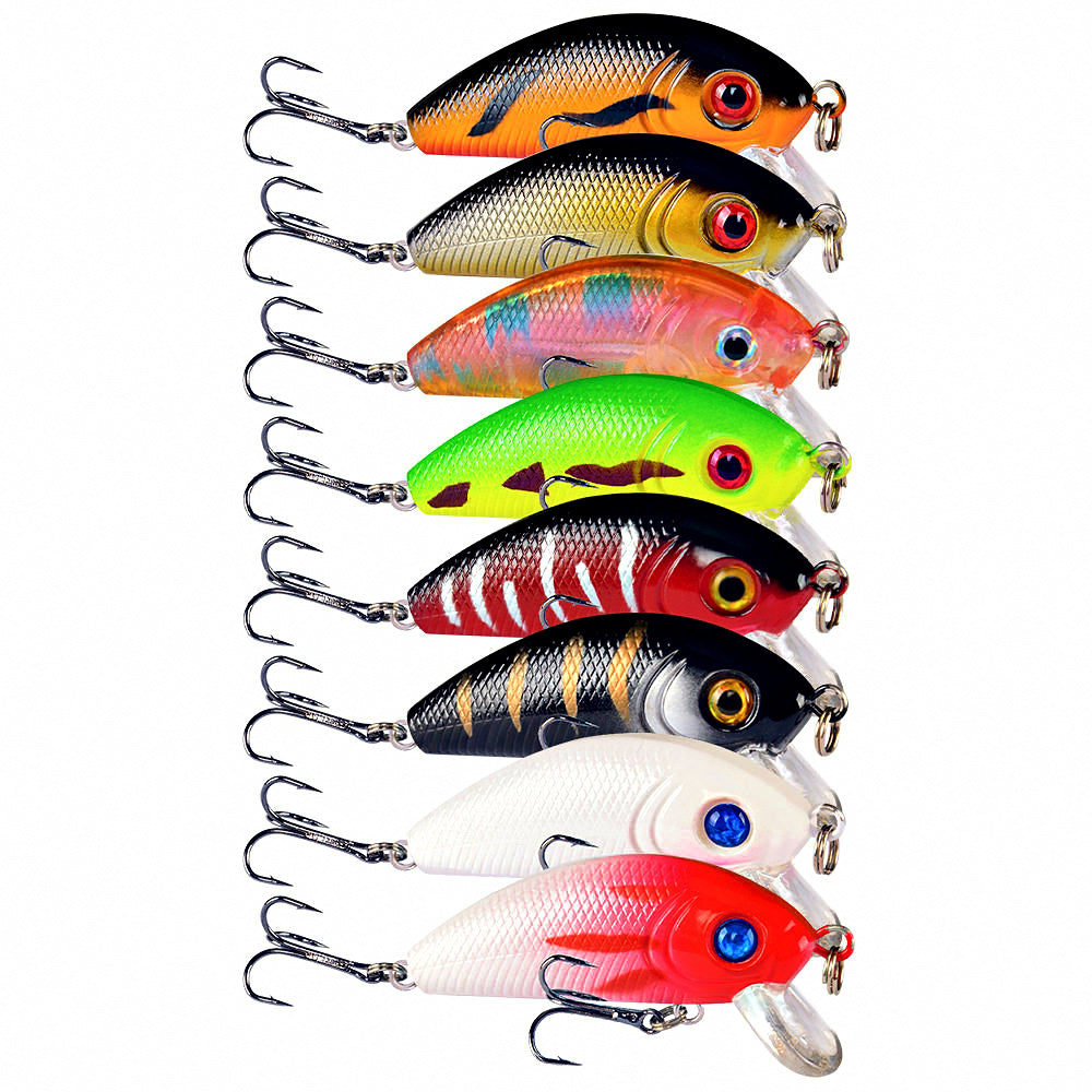 Micro Slow-Floating Minnow Lure, 5 cm (2 in), 4 g (0.14 oz)