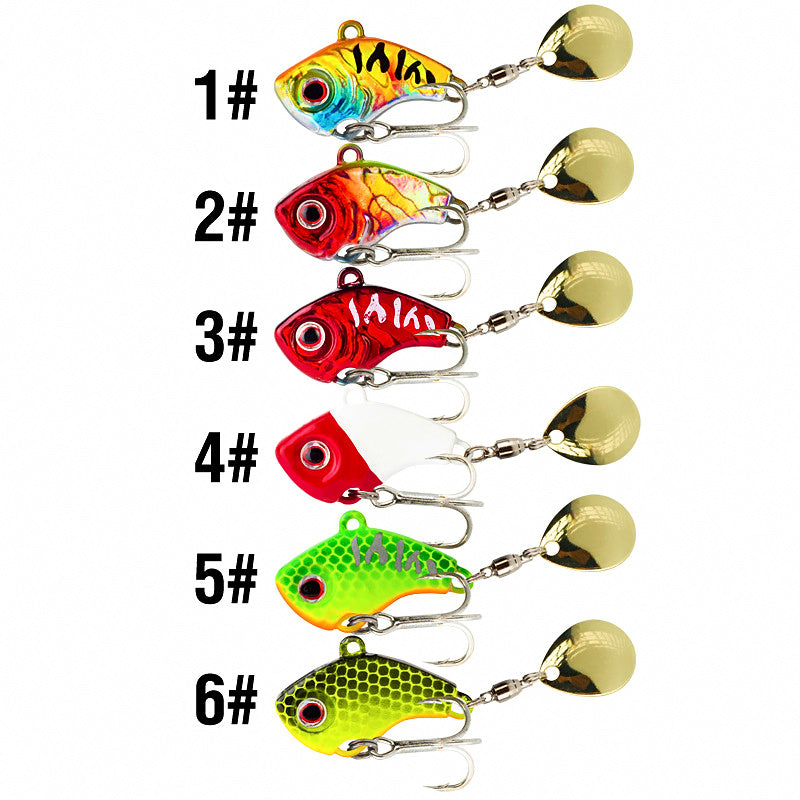 Mini VIB Vibration Lure with Spinner Blade, 5–20 g (0.18–0.7 oz) – product photo