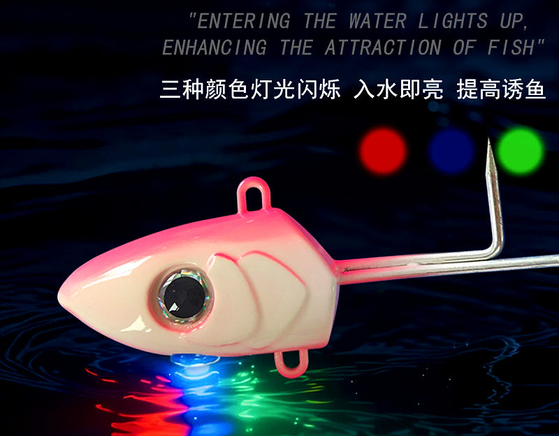 Glow Jig with Optional LED Light, 50–160 g (1.8–5.6 oz) – product photo
