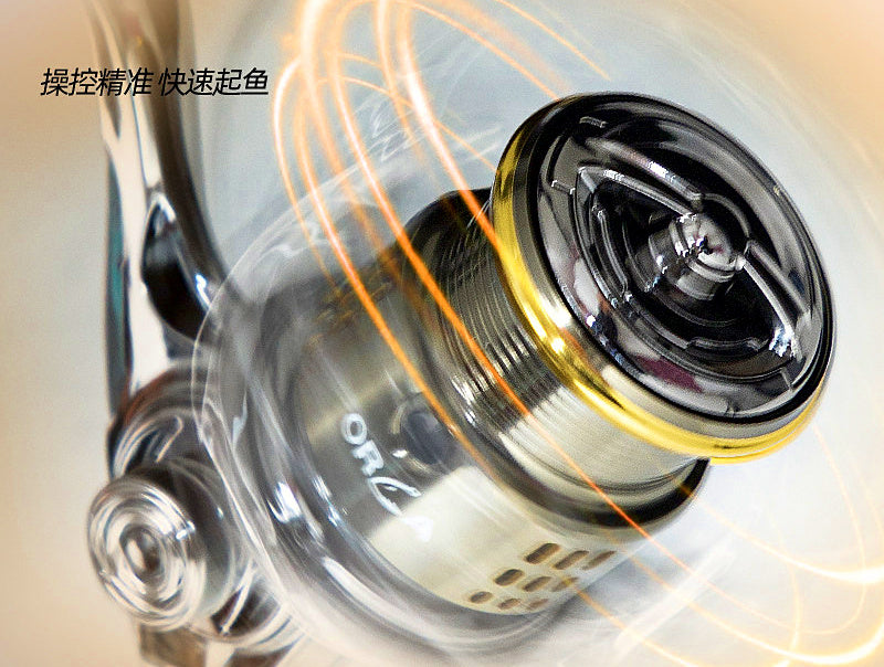 All-Metal Spinning Reel, Shallow Spool, 1000S–3000S – product photo