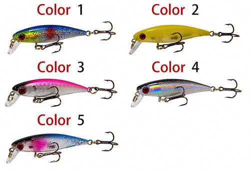 Slow Sinking Minnow Lure, 6.5 cm (2.6 in), 4.3 g (0.15 oz) – product photo