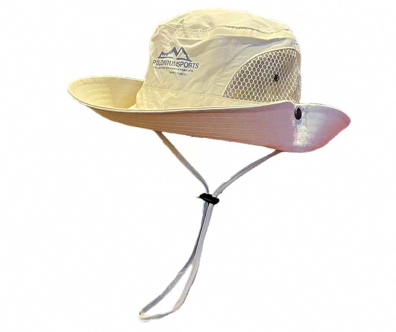 Quick-Dry Wide Brim Bucket Hat, Nylon, Adjustable 56–58 cm – product photo