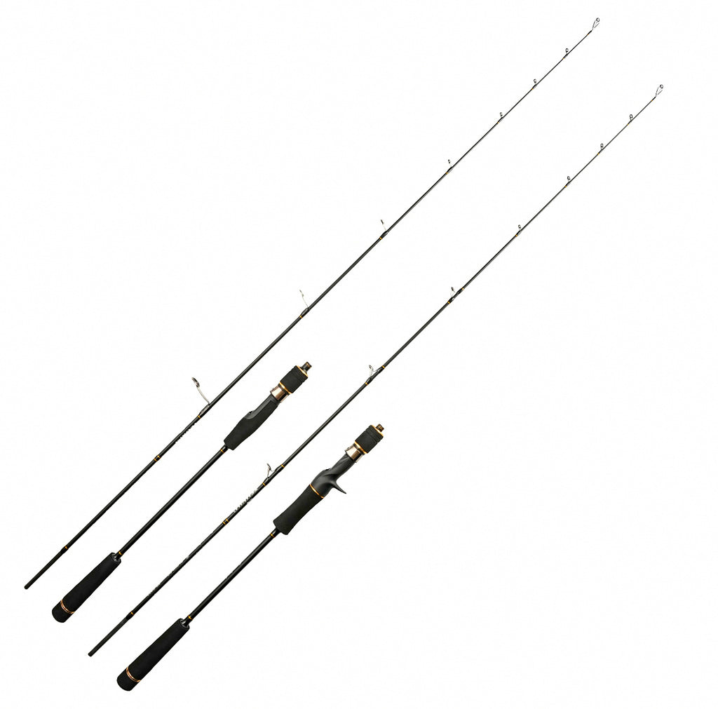 Slow Pitch Jigging Rod, Solid Carbon, 1-Piece, 1.8-1.98 m