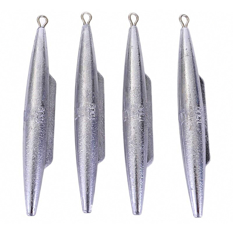 Shark Fin & Bullet Sinker Weights, 1.8–141 oz (50 g–4 kg)