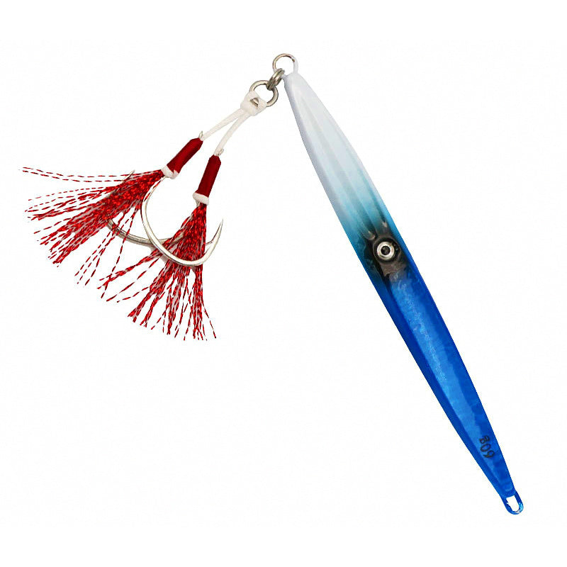 Saltwater Slow Pitch Metal Jig, 40–500 g (1.4–17.6 oz)