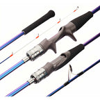 Solid Carbon Boat Rod, 2-Piece, 1.8–2.4 m (5.9–7.9 ft)