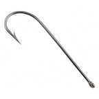 Long Shank Barbed Cutlassfish Hooks, 2/0–4/0, 50 Pack