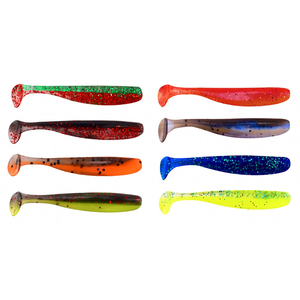 Floating T-Tail Soft Lure, 6–9 cm (2.4–3.5 in)