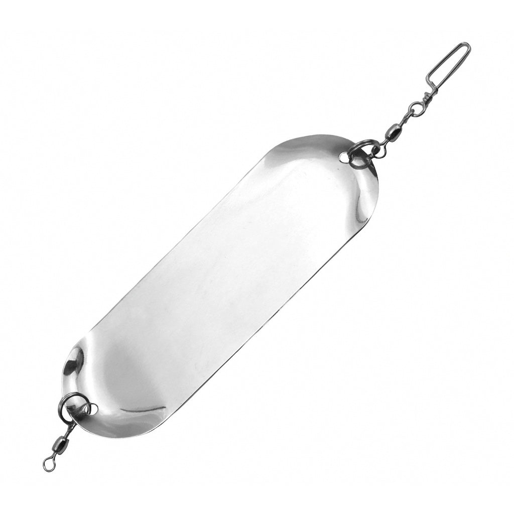 Salmon Trolling Spoon Lure, Large Blade, 5 Colors