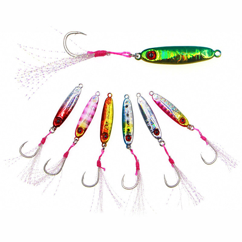 Mini Metal Jig, 32 mm, 5.5 g (0.19 oz), Single Hook