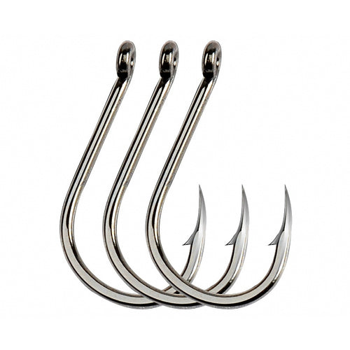 Barbed Eyed Iseni Hooks, High-Carbon Steel, Bulk Packs