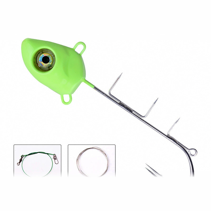 Glow Tenya Hairtail Jig w/ Hooks, 15–250 g (0.5–8.8 oz)