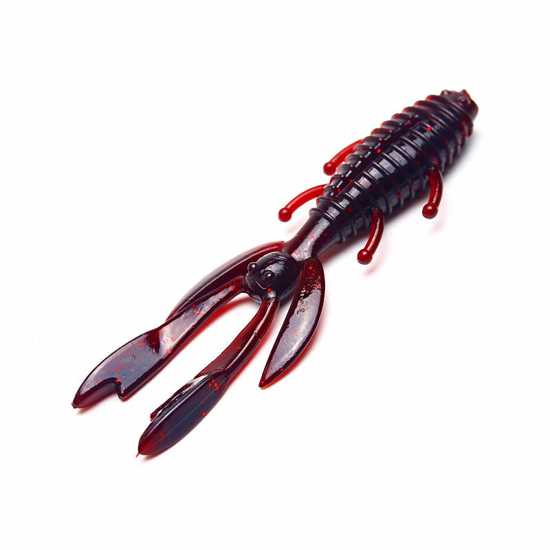 Floating Shrimp Soft Bait, 6.5–7.5 cm (2.6–3 in)