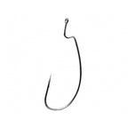 Offset Worm Hooks, Barbed, High Carbon Steel, 15 Pack