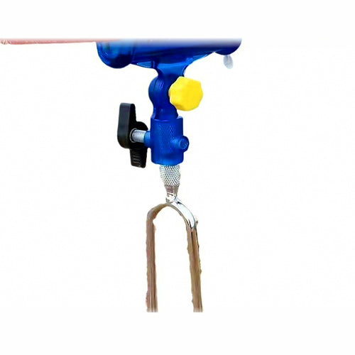 Stainless Steel Folding Rod Holder, Ground Spike Style