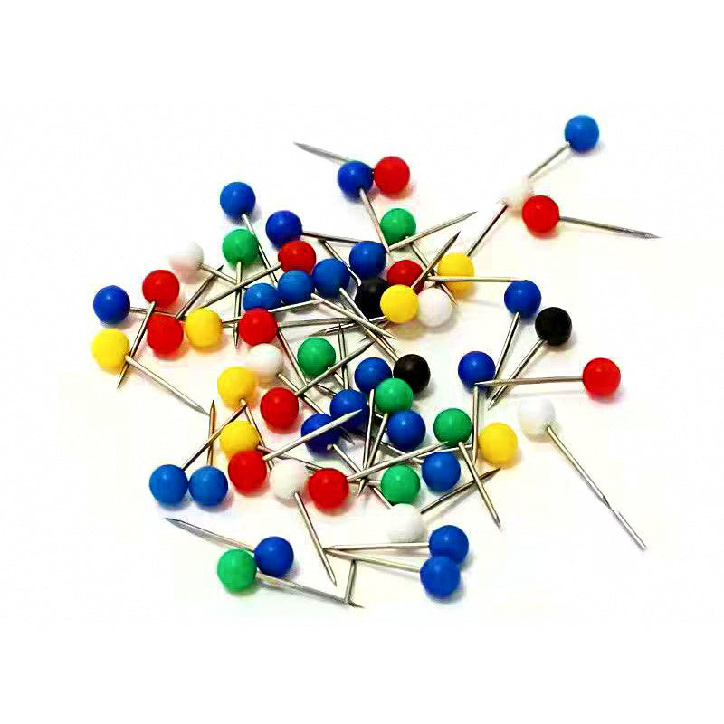 Colored Head Pins for Line Spools & Rig Boxes, 4 mm / 6 mm