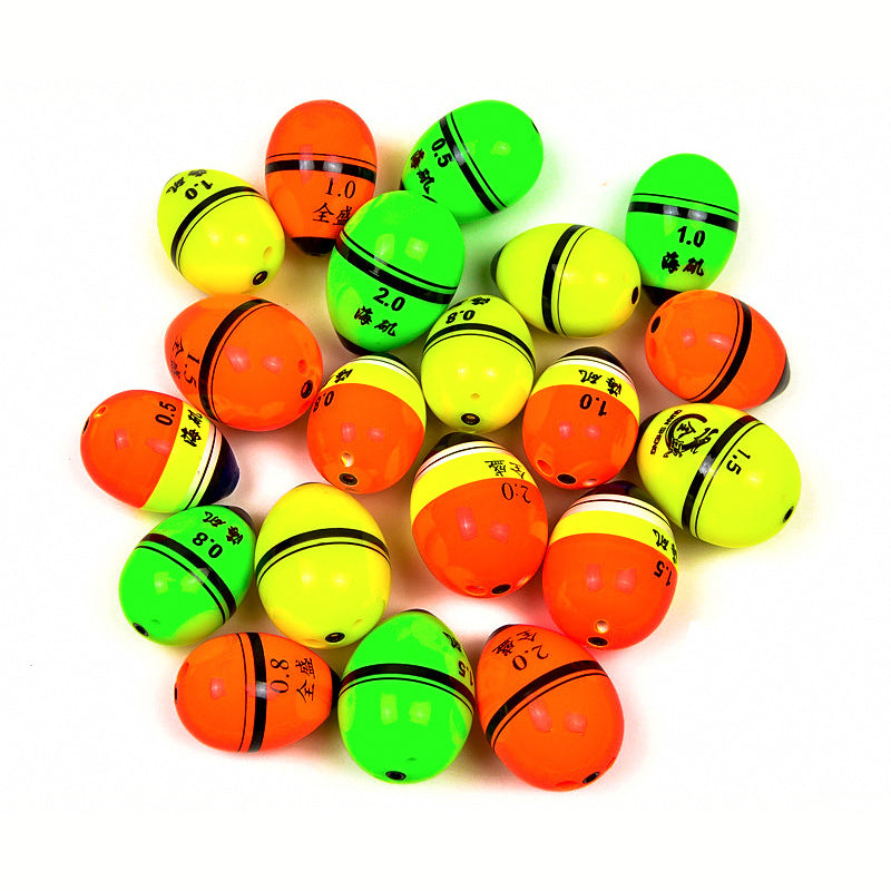 Plastic Surf & Rock Fishing Float, Sizes 0.5–5.0 (Iso Float)