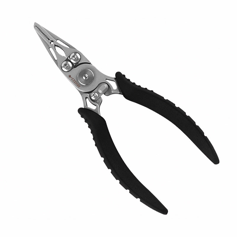 Mini Fishing Pliers, Stainless Steel with Split Ring Opener