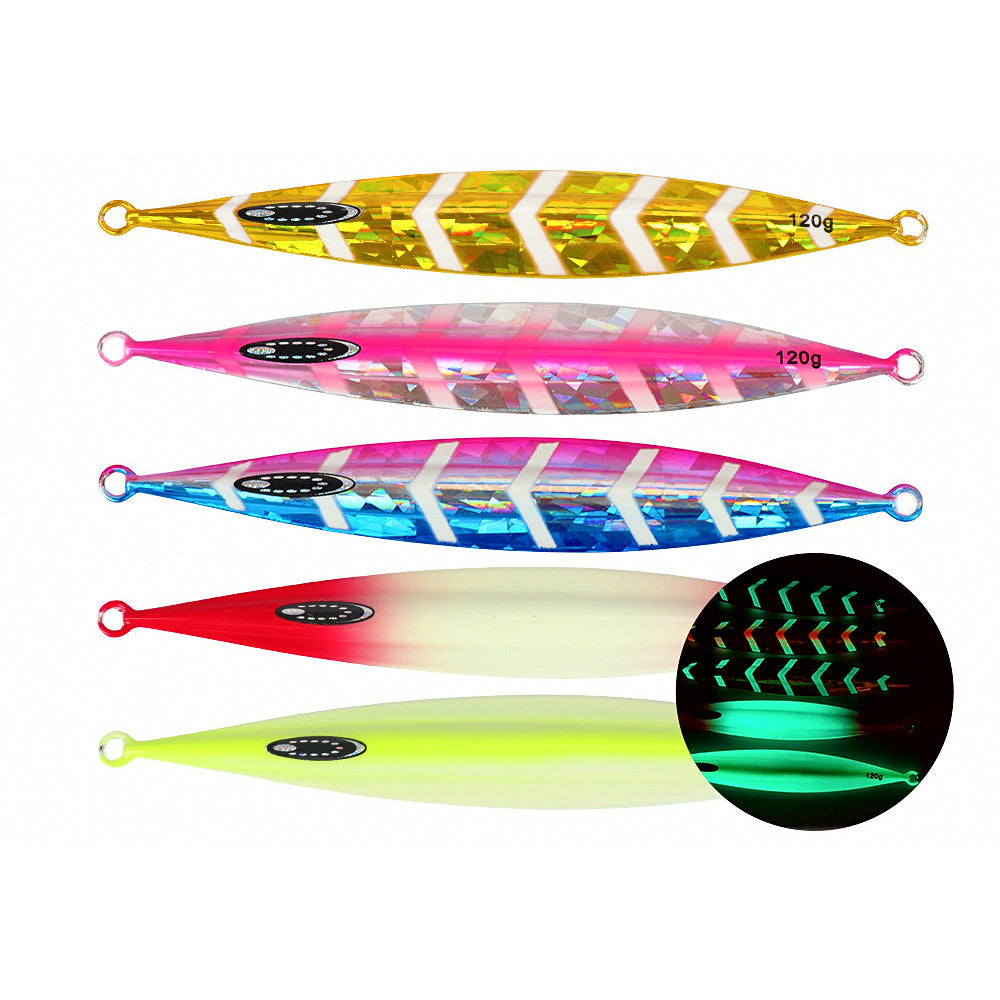 Glow Slow Pitch Jig, 120–300 g (4.2–10.6 oz)
