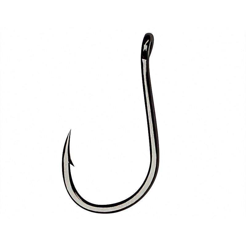 Tube Eye Barbed Saltwater Hook, Sizes No. 0.5–7