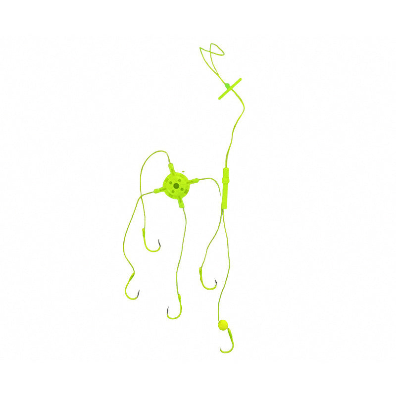 Glow Explosion Hooks, 5-Prong & 7-Prong, Sizes 8-14
