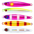 Fast Sinking Metal Jig, 60 g (2.1 oz) & 80 g (2.8 oz)