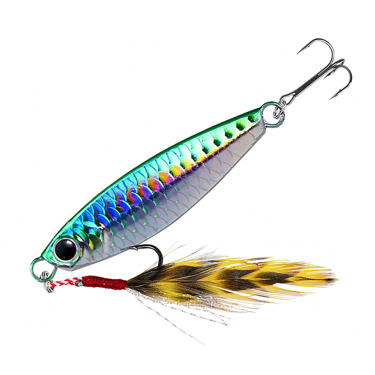 Fish-Scale Casting Metal Jig, 7–30 g (0.25–1.06 oz)