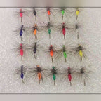 Floating Micro Insect Flies, Barbed Fly Hooks Set