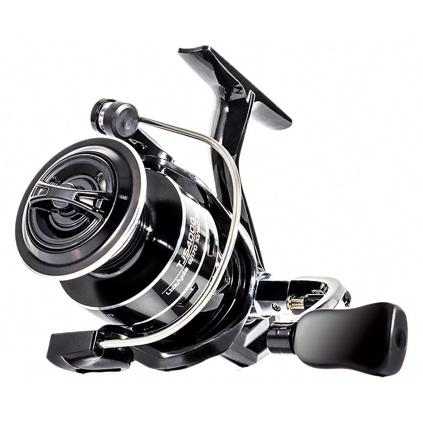 Metal Spinning Reel, High Speed Ratio, Saltwater, TS Black 1000-7000