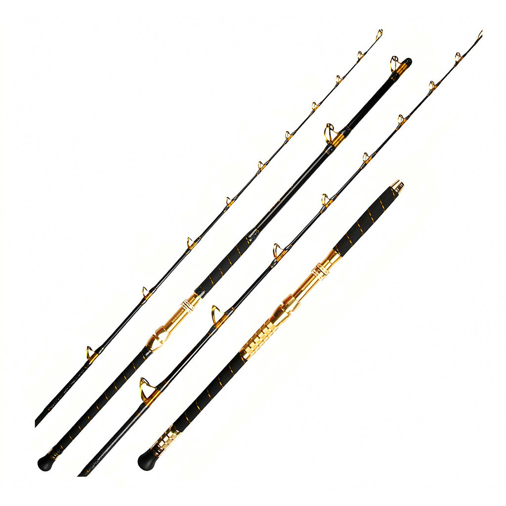 Solid Fiberglass Boat Rod, Extra Hard, Electric Reel