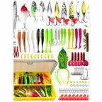 Lure Assortment Kit, Hard Baits, Minnows, Frogs, Spinnerbaits