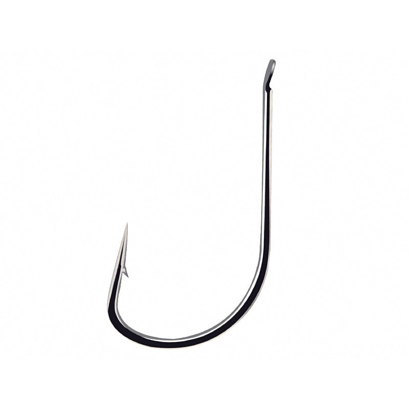 Fine Wire Barbed Single Hooks, Sizes 1–15, 10 or 50 Pack