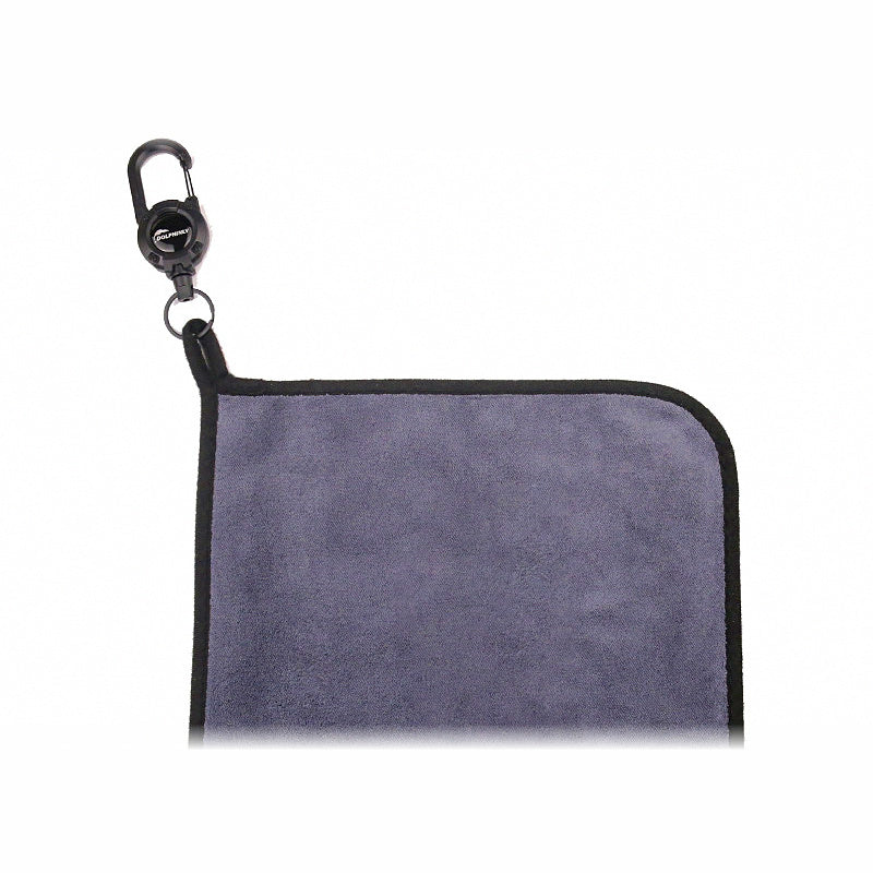 Fishing Hand Towel with Clip, Absorbent Wipe-Down Towel