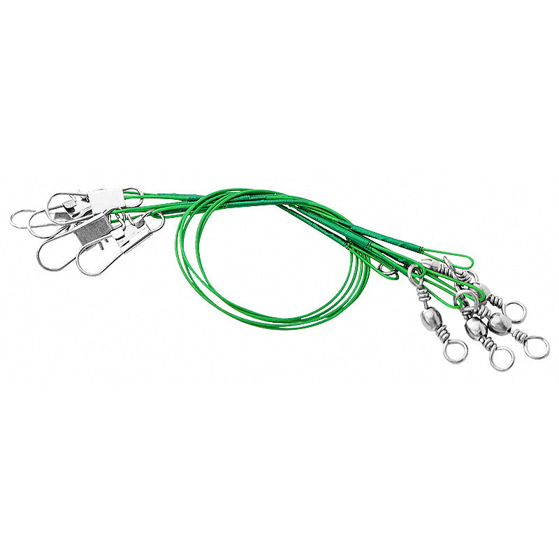 Pre-Made Fishing Leaders with Snap, 18–25 cm (7–10 in)