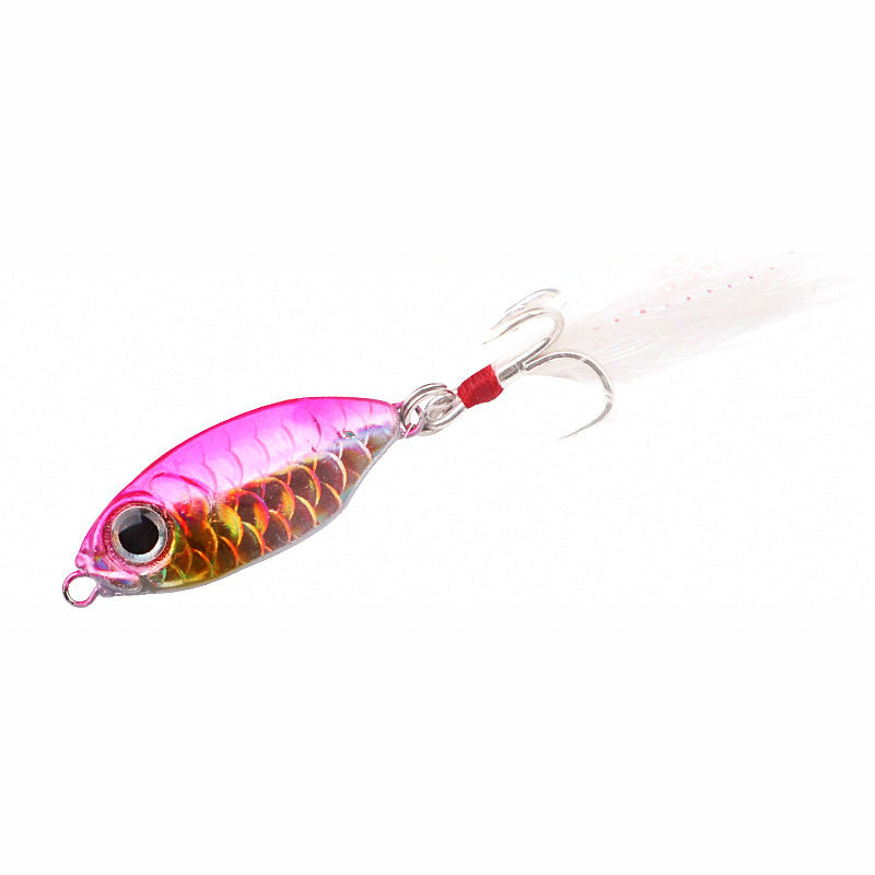 Casting Metal Jig, 10–20 g (0.35–0.7 oz), Scale Finish