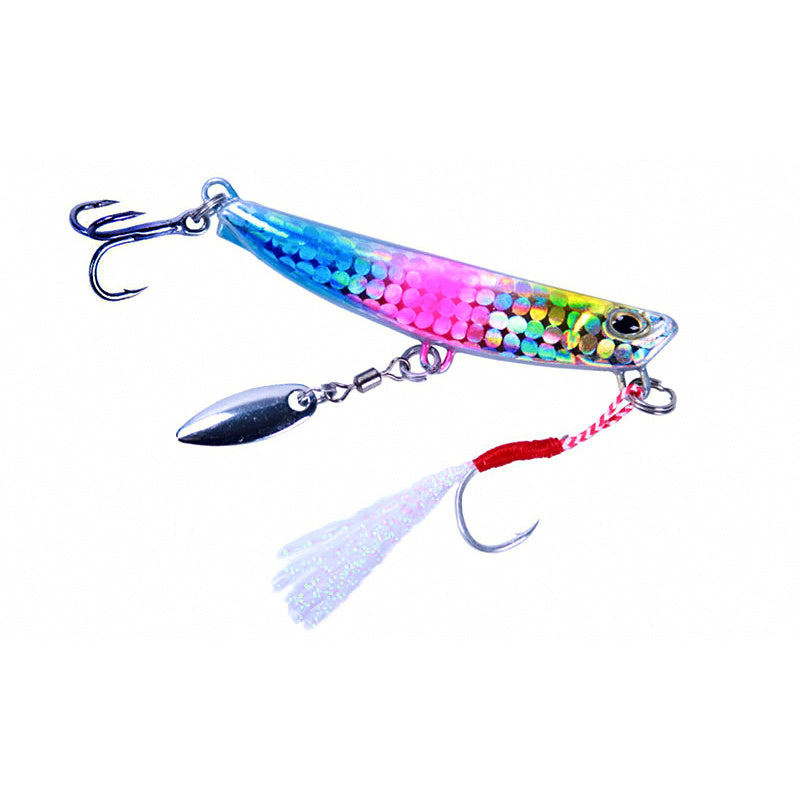 Long Cast Metal Jig for Spanish Mackerel, 10–60 g (0.4–2.1 oz)