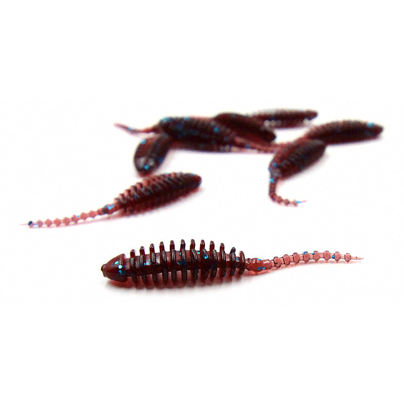 3.5 cm (1.4 in) Needle-Tail Soft Worm, 10 pcs