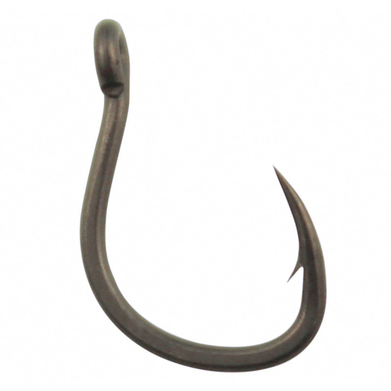 Barbed Bent-Back Hooks, PTFE Finish, 50 pcs, Sizes 6–14