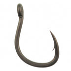 Barbed Bent-Back Hooks, PTFE Finish, 50 pcs, Sizes 6–14