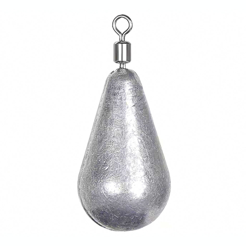 Swivel Teardrop Sinker with Eyelet, 3.5–30 g (0.12–1.06 oz)