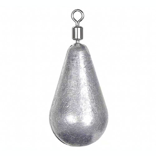 Swivel Teardrop Sinker with Eyelet, 3.5–30 g (0.12–1.06 oz)