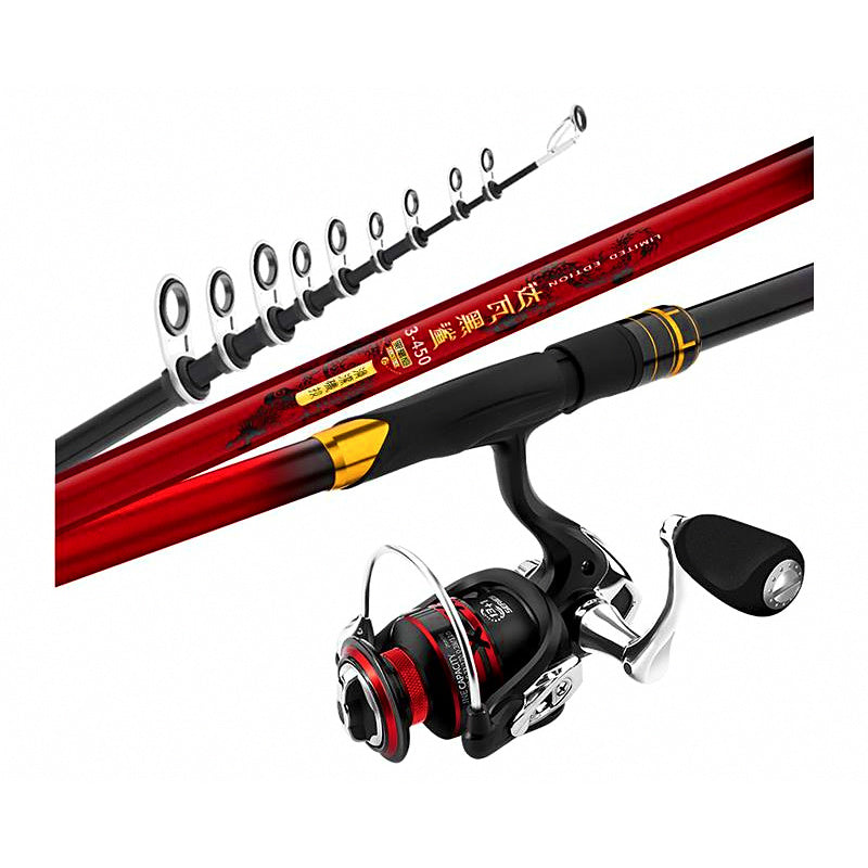 Carbon Isorod Rock Fishing Rod, 3.0–6.3 m (9.8–20.7 ft)