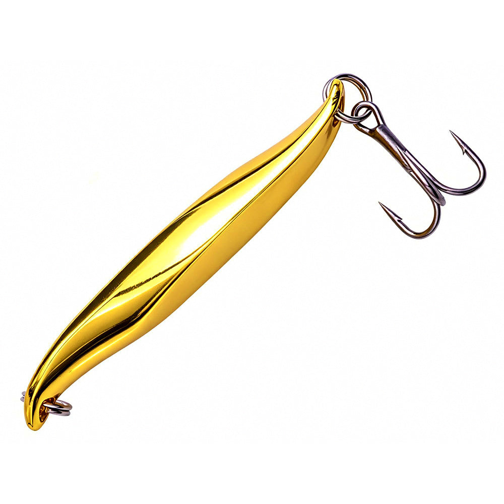 Metal Casting Jig Spoon, 5–20 g (0.18–0.71 oz), Silver or Gold