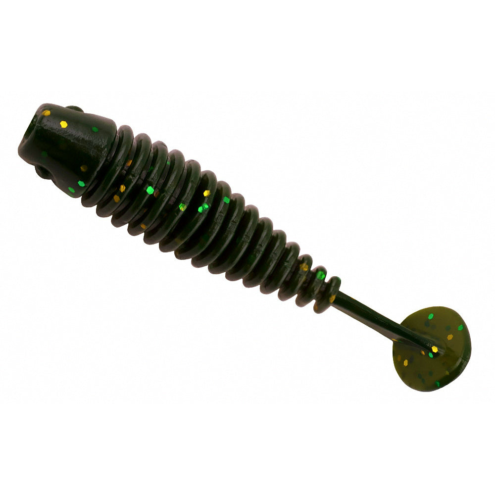T-Tail Grub Soft Baits, 3.6–4.6 cm (1.4–1.8 in), 15 Pack