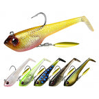 Tadpole Metal Blade Soft Bait, 6-Pack, 6 or 8 cm (2.4–3.1 in)
